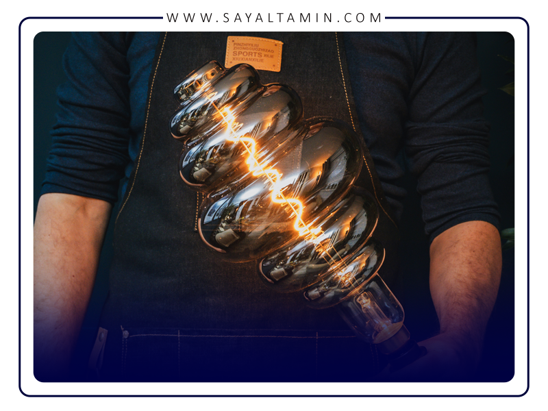 Liquid argon in vacuum lamp filling