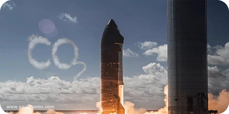 کاربرد کربن دی اکسید در تبدیل به سوخت موشک