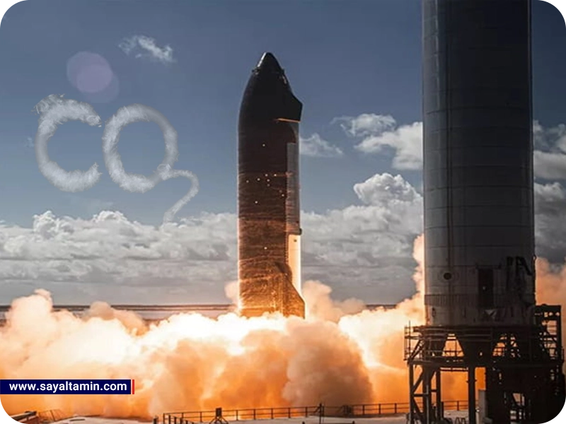 کاربرد کربن دی اکسید در تبدیل به سوخت موشک
