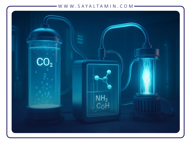 Carbon dioxide in urea production