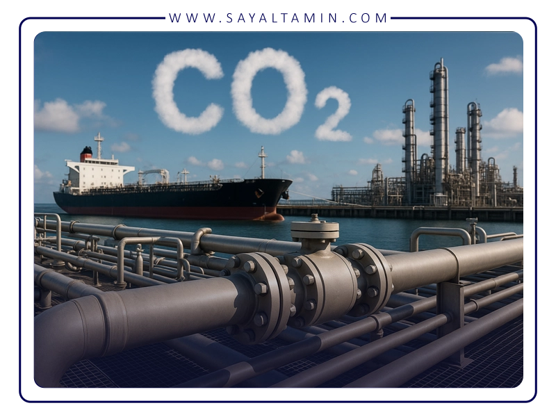 Industrial applications of carbon dioxide in the supply of gas condensate and related industries