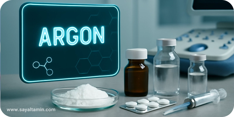 نقش حیاتی آرگون دارویی در صنعت داروسازی و تجهیزات پزشکی