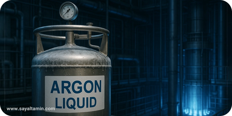 آرگون مایع در راکتور های هسته ای