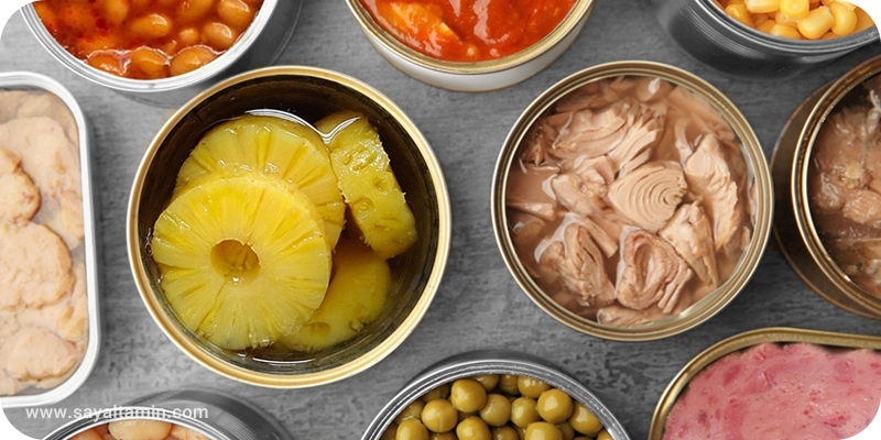 کاربرد دی‌اکسید کربن در کنسروسازی