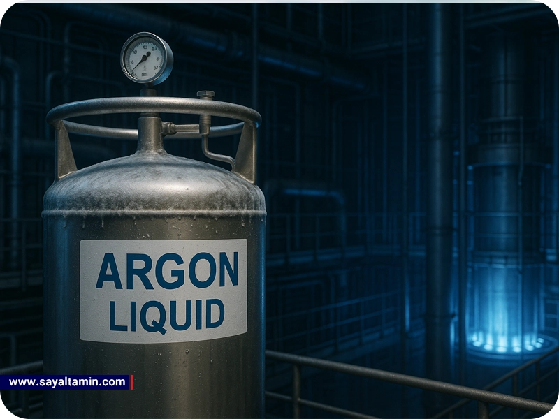 آرگون مایع در راکتور های هسته ای