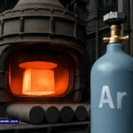 کاربرد آرگون در نقش گاز پوششی در کوره‌های گرافیتی
