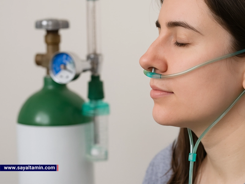 کاربرد گاز اکسیژن در اکسیژن درمانی برای میگیرن