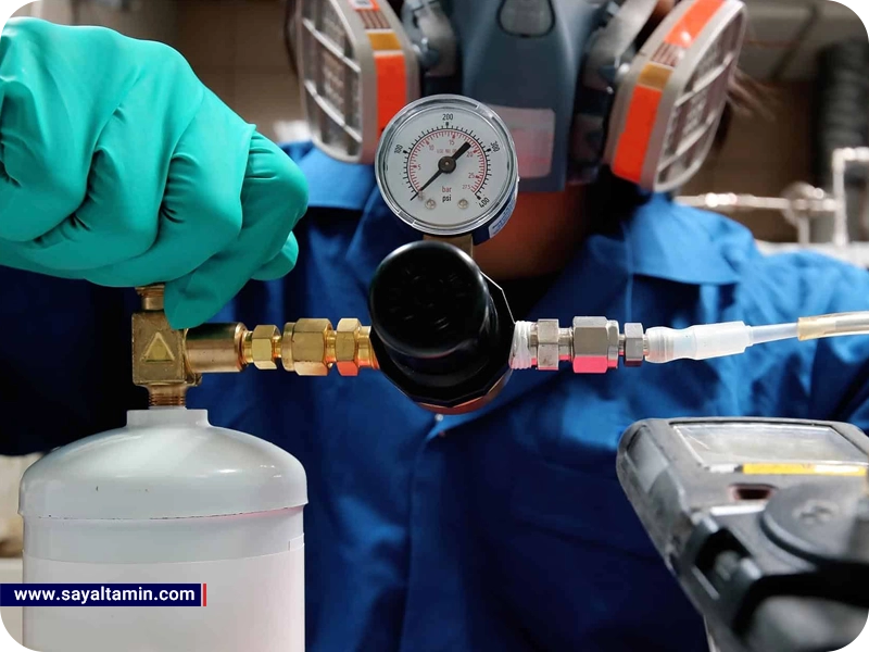 کاربرد اکسیژن مایع در گاز های کالیبراسیون