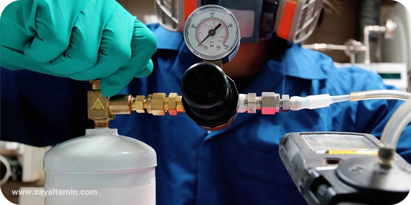 کاربرد اکسیژن مایع در گاز های کالیبراسیون1