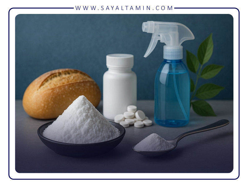 کاربردهای گسترده جوش‌شیرین در صنعت