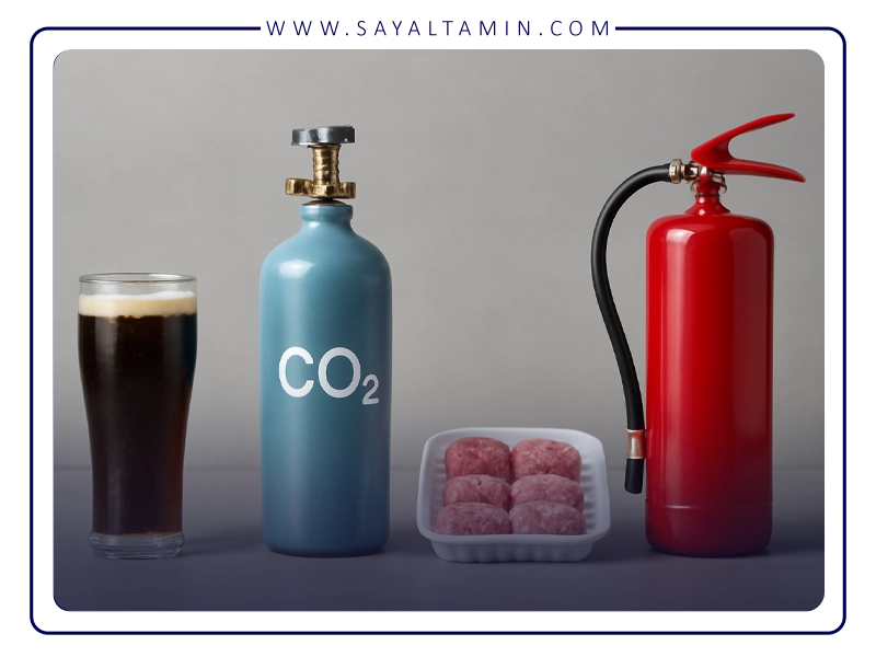 کاربردهای گسترده گاز کربنیک