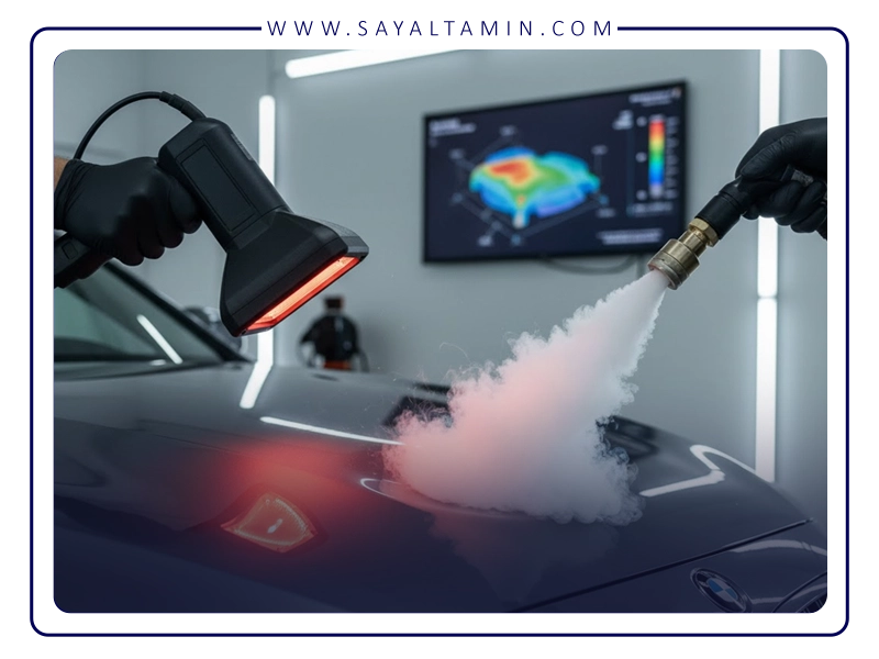 Steps for performing restoration using carbon dioxide