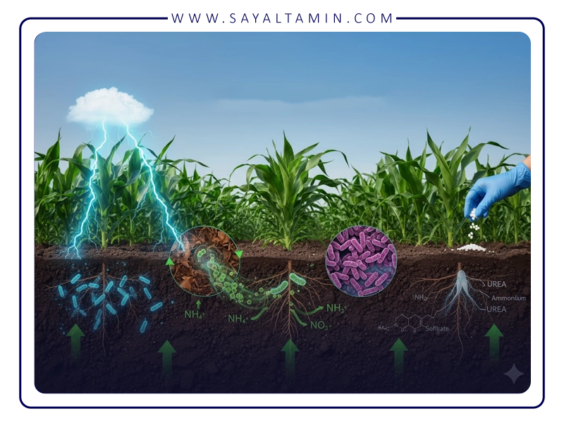 Nitrogen sources for plants