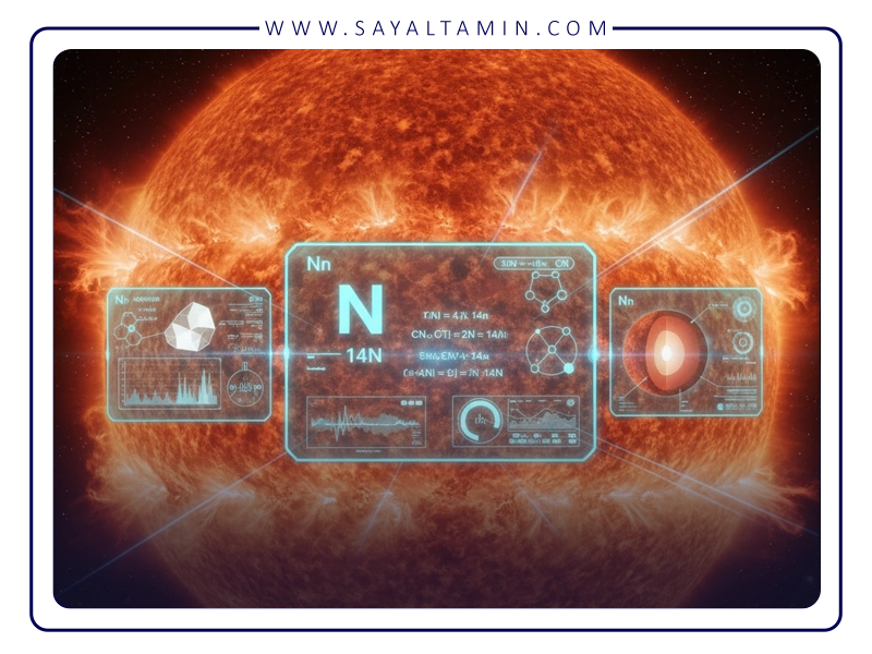 Nitrogen in the Sun: Secrets of a Star