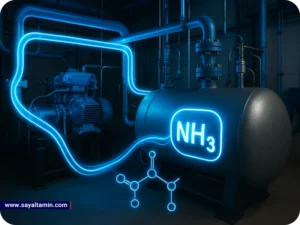 کاربرد آمونیاک در یخچال های نفتی