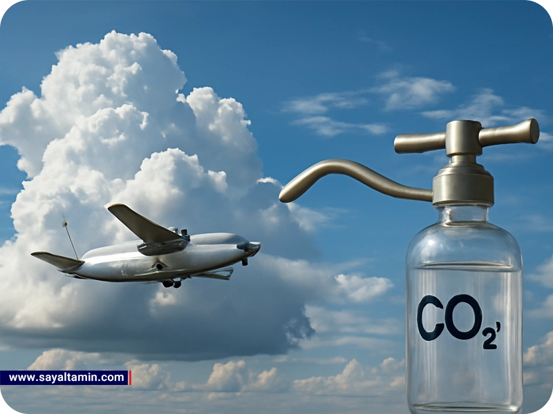 کربن دی‌اکسید در باروری ابرها