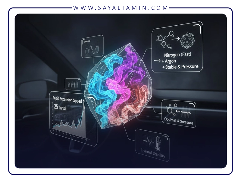 Airbag performance and gas requirements
