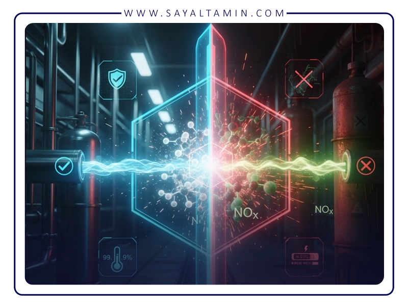 اهمیت خلوص گاز اکسیژن در بازسازی