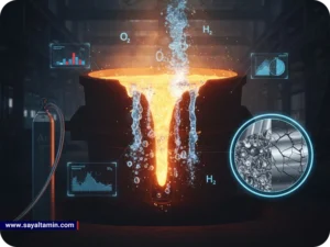 کاربرد گاز آرگون در شستوشوی فلزات مذاب