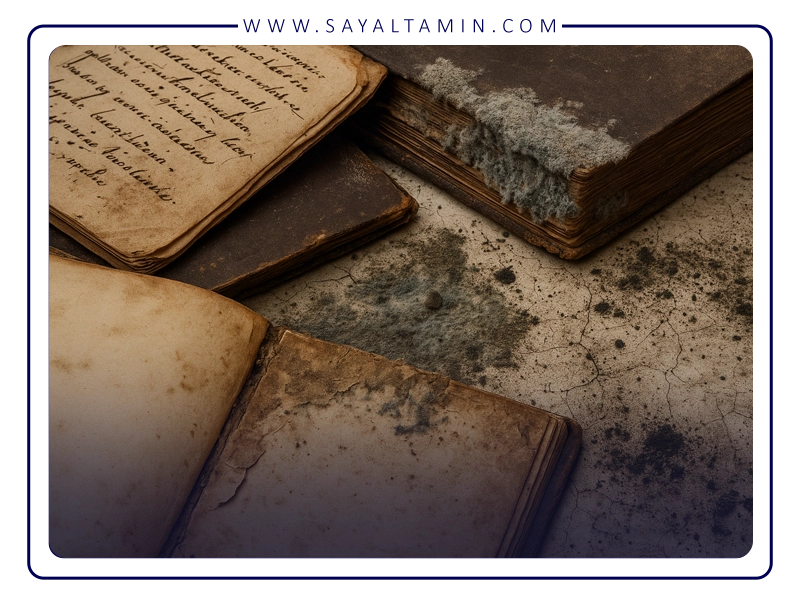 چالش‌های اصلی در نگهداری اسناد قدیمی