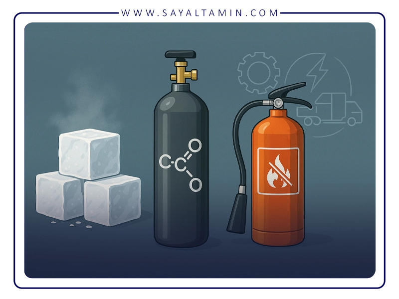  ویژگی‌های فیزیکی و شیمیایی گاز کربن دی‌اکسید و اهمیت آن در حمل‌ونقل