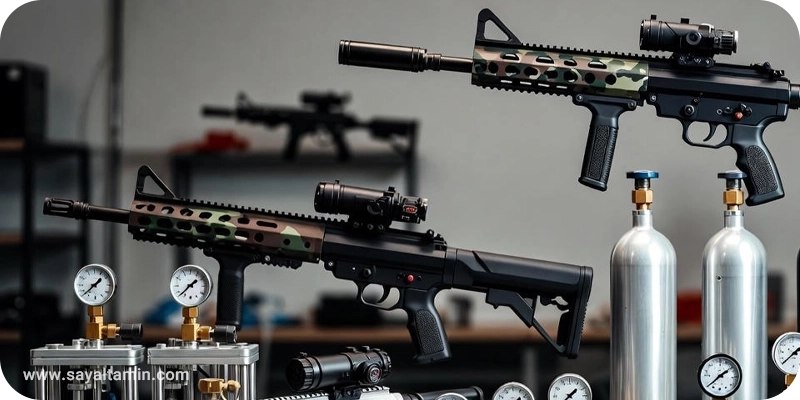 کاربرد کربندیاکسید (CO₂) در سامانههای گازفشار اسلحهها