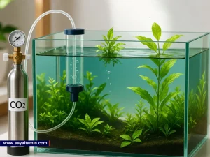 کربن دی‌اکسید در آکواریوم‌های گیاهی
