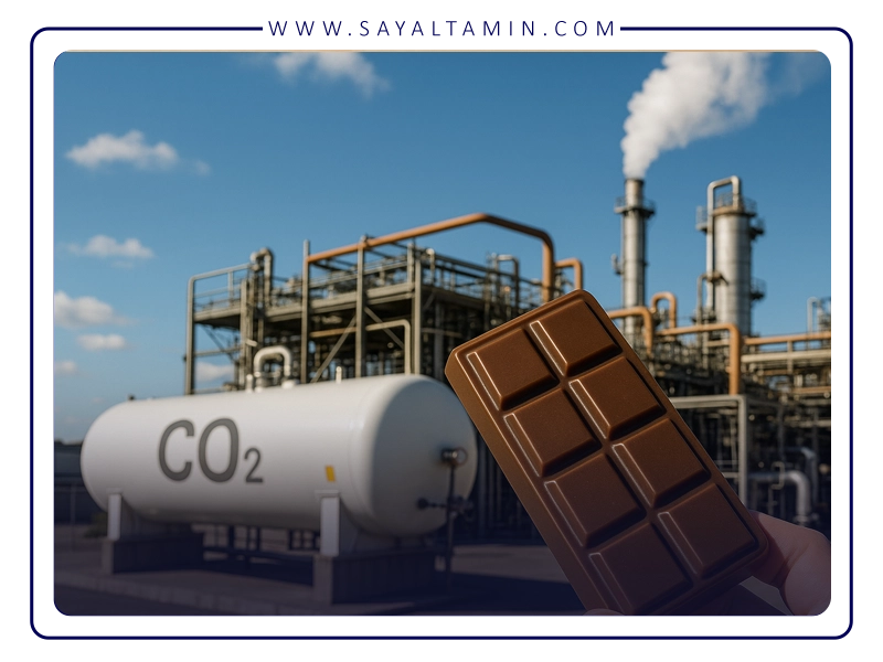 اثرات زیست‌محیطی و اقتصادی استفاده از CO₂ در شکلات‌سازی