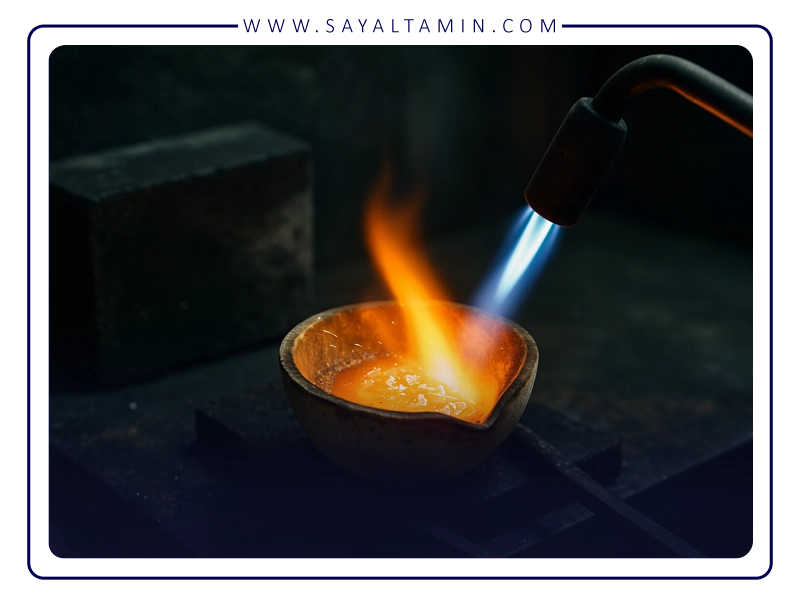 کاربرد آرگون در ذوب طلا، نقره و پلاتین