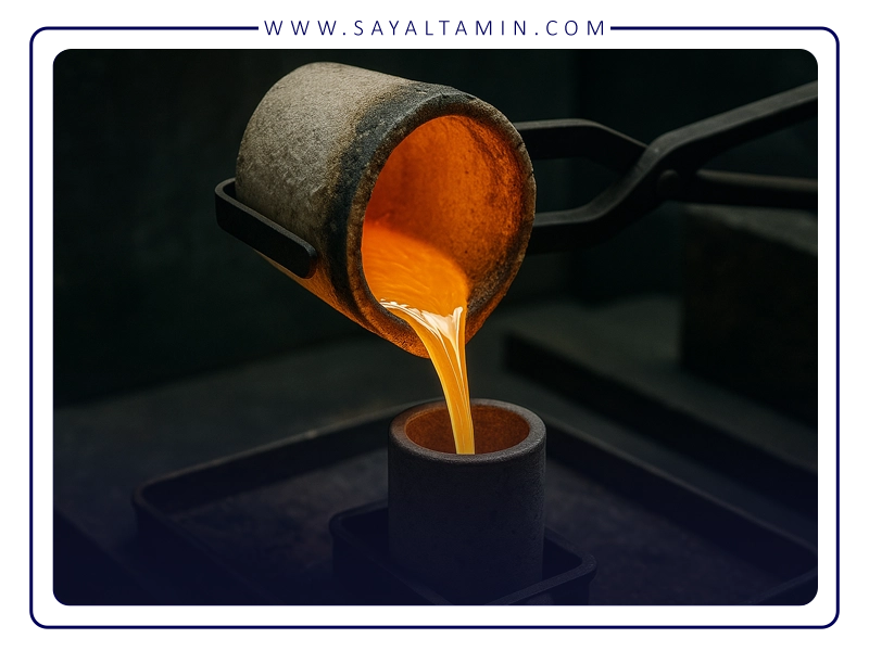 کاربرد آرگون در ریخته‌گری (Casting)