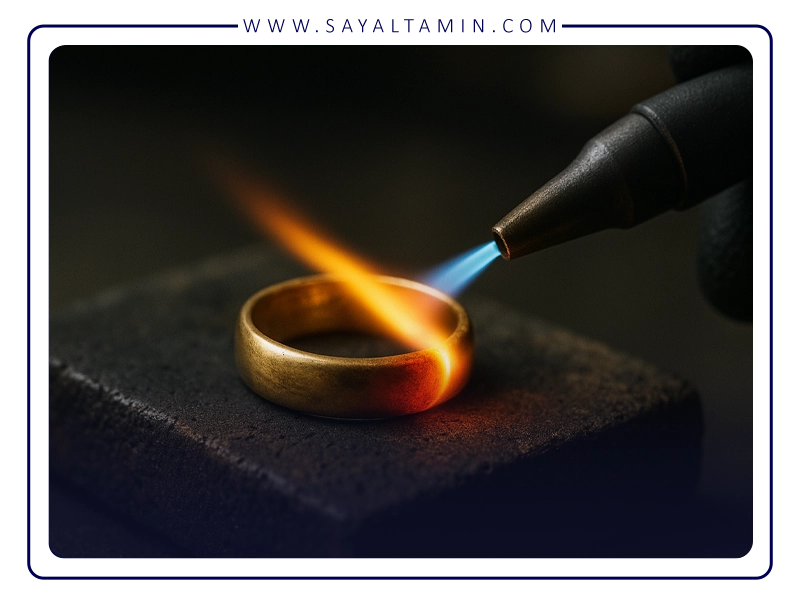  کاربرد آرگون در لحیم‌کاری طلا