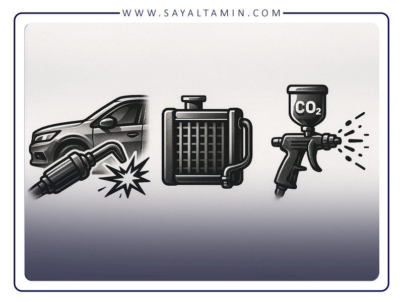 کاربرد CO₂ در صنعت خودروسازی (تولید و مونتاژ)