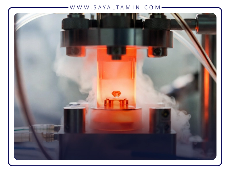 مقایسه فرآیند CVD الماس با و بدون حضور آرگون