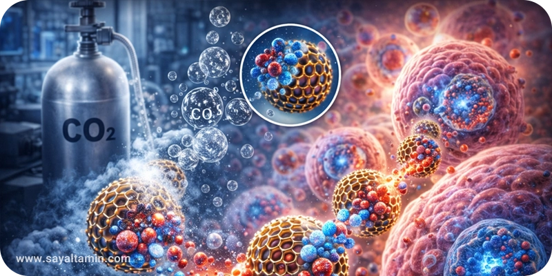 کاربرد کربن دی_اکسید در نانوتکنولوژی برای حمل دارو