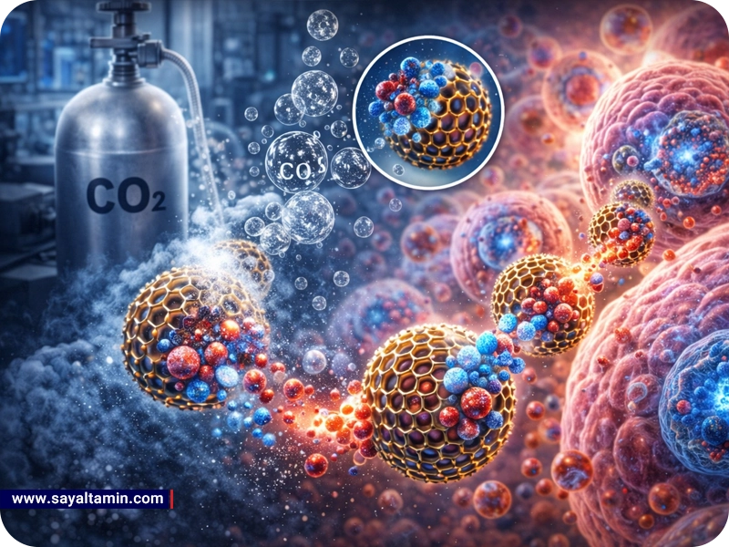 کاربرد کربن دی_اکسید در نانوتکنولوژی برای حمل دارو