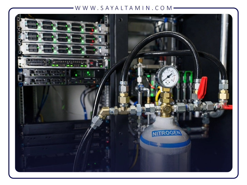 نیتروژن در تست، حمل و نگهداری سخت‌افزار هوش مصنوعی