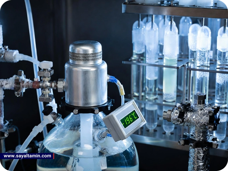 نقش حیاتی نیتروژن مایع در زنجیره سرمایشی واکسن_ها و داروهای بیولوژیک از فرودگاه تا تخ