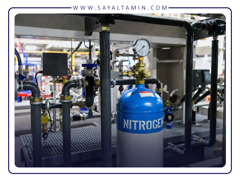 مزایای استفاده از نیتروژن در سیستم‌های تعلیق و شوک‌گیرهای صنعتی